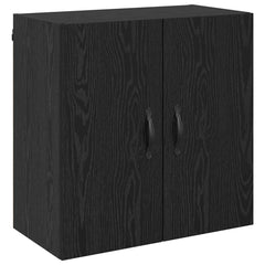 vidaXL Wall-Mounted Cabinet 60 x 31 x 60 cm Engineered Wood Black Oak 2