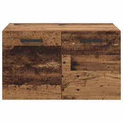 vidaXL Wall-Mounted Cabinet 60 x 36.5 x 35 cm Engineered Wood Old Wood 6