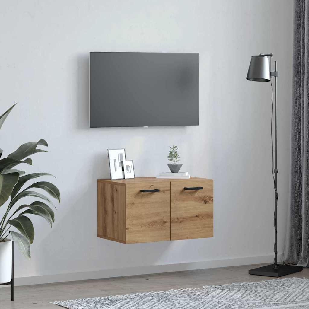 vidaXL Wall-Mounted Cabinet 60 x 36.5 x 35 cm Engineered Wood 4