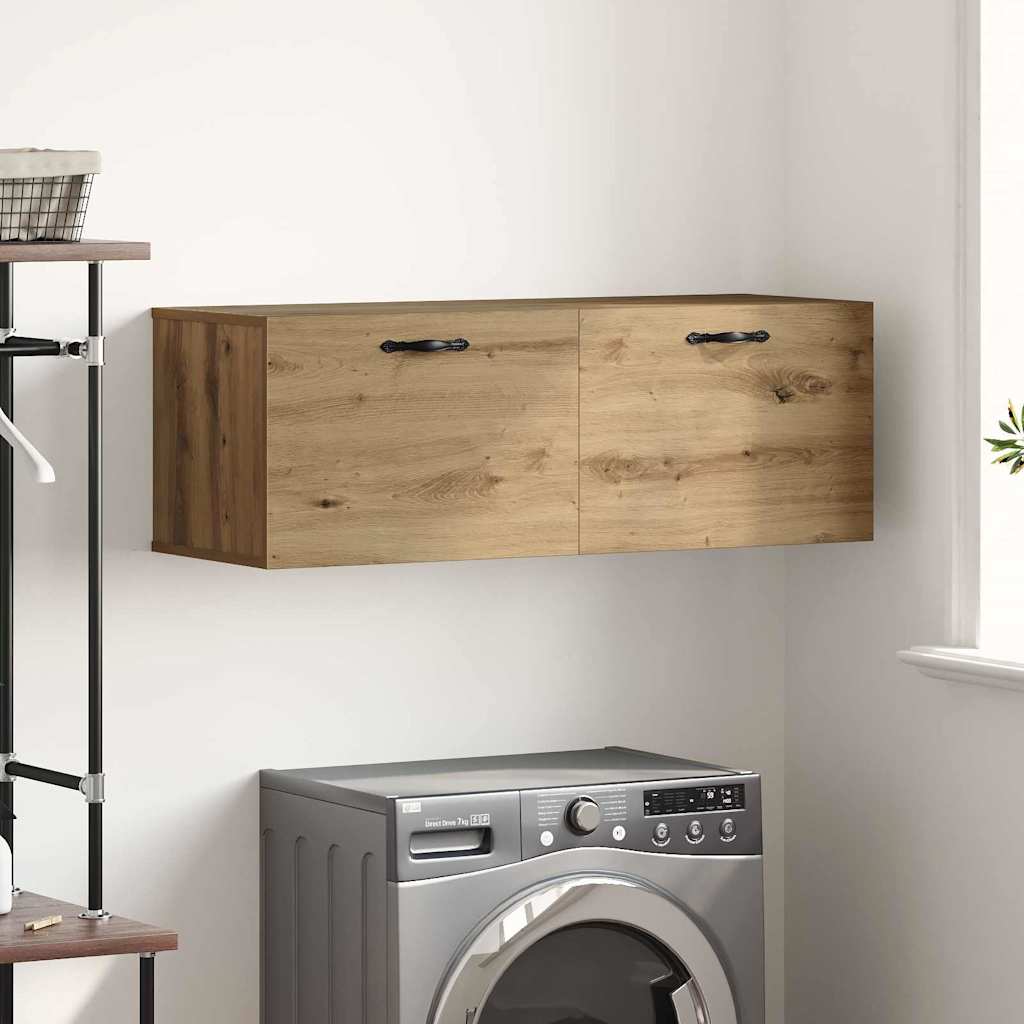 vidaXL Wall-Mounted Cabinet 100 x 36.5 x 35 cm Engineered Wood 1
