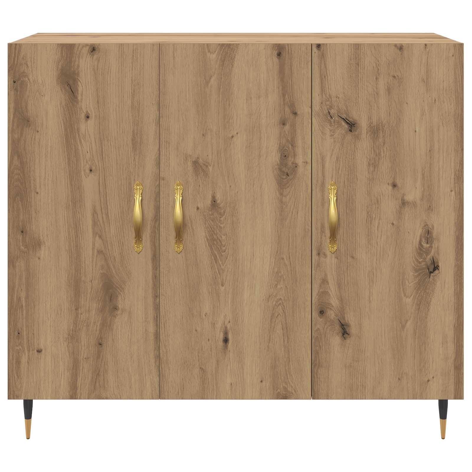 vidaXL Sideboard Artisan Oak 90 x 34 x 80 cm Engineered Wood 6