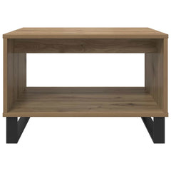 vidaXL Coffee Table Artisan oak 60 x 50 x 40 cm Engineered wood 5