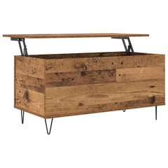 vidaXL Coffee Table Old wood 90 x 44.5 x 45 cm Engineered wood 5