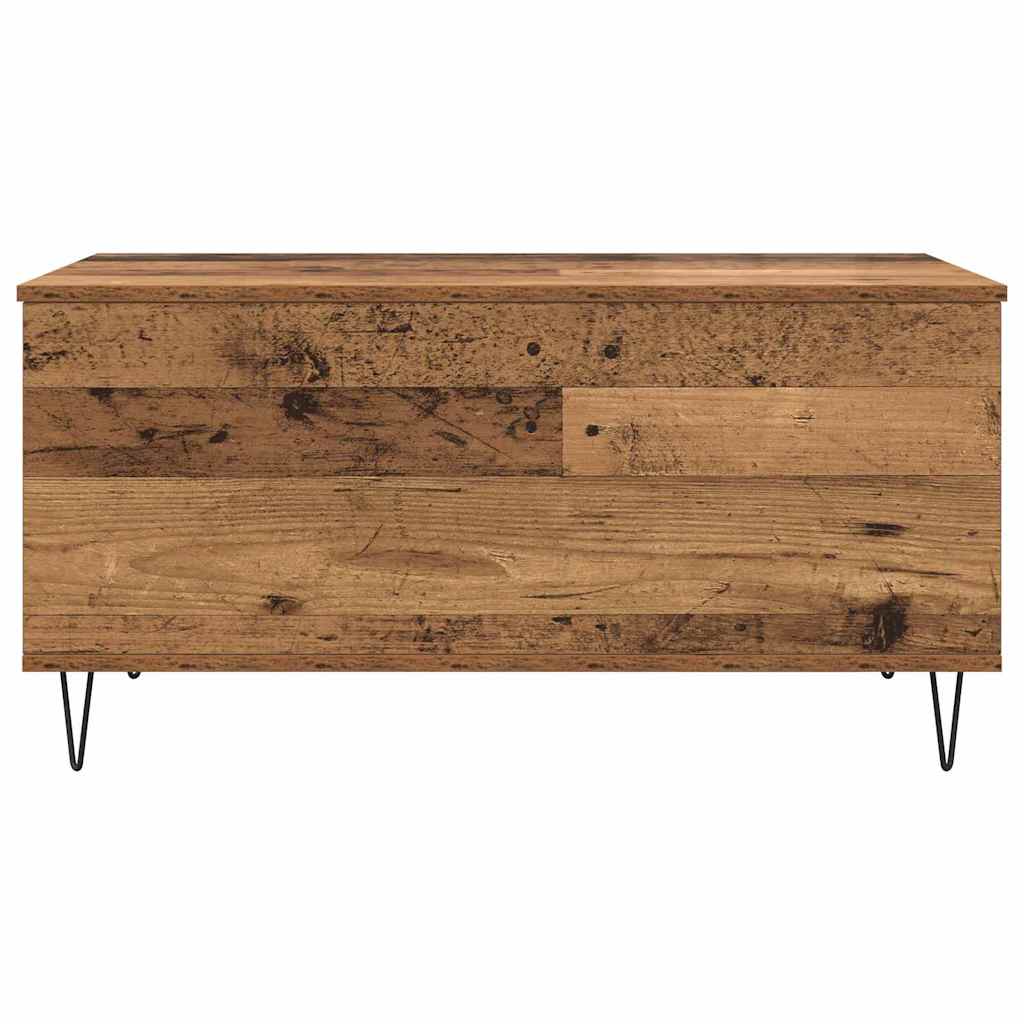 vidaXL Coffee Table Old wood 90 x 44.5 x 45 cm Engineered wood 6