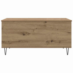 vidaXL Coffee Table Artisan oak 90 x 44.5 x 45 cm Engineered wood 6