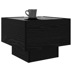 vidaXL Coffee Table Black oak 40 x 40 x 30 cm 3