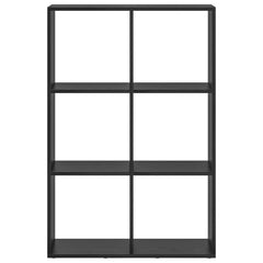 vidaXL Book Cabinet 6-Tier 69.5 x 29 x 103.5 cm Engineered Wood 5