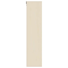 vidaXL Wall Display Case Wall-Mounted Beige 80 x 8.5 x 36 cm 4