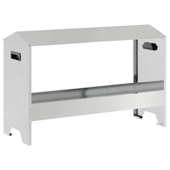 Chicken Feeding Trough Silver, image 2