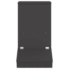 vidaXL Pig Feeder Black 55 x 51 x 91.5 cm 20 kg Cold-Rolled Steel 4