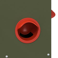 vidaXL Chicken Feeder Olive Green 60.5 x 29 x 51 cm 25 kg 6