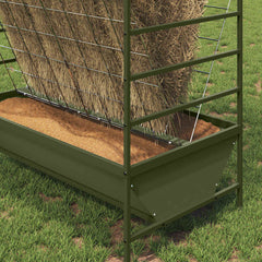 Livestock Feeder 100 x 60 x 90 cm 15 kg Olive green