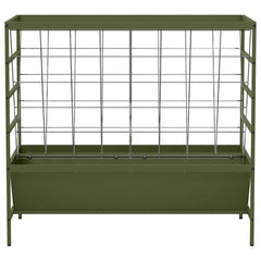 Livestock Feeder 100 x 60 x 90 cm 15 kg Olive green