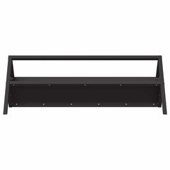 vidaXL Livestock Feeding Trough Black 111 x 76 x 38 cm 10 kg 5
