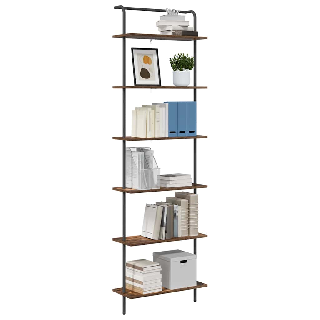 Bookshelf 5-Tier Engineered Wood