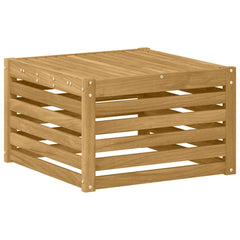 vidaXL Outdoor Sofa Set 8 pcs White Solid Acacia Wood 4