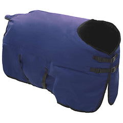 vidaXL Horse Blanket Full Navy Blue 85 cm Polyester 3