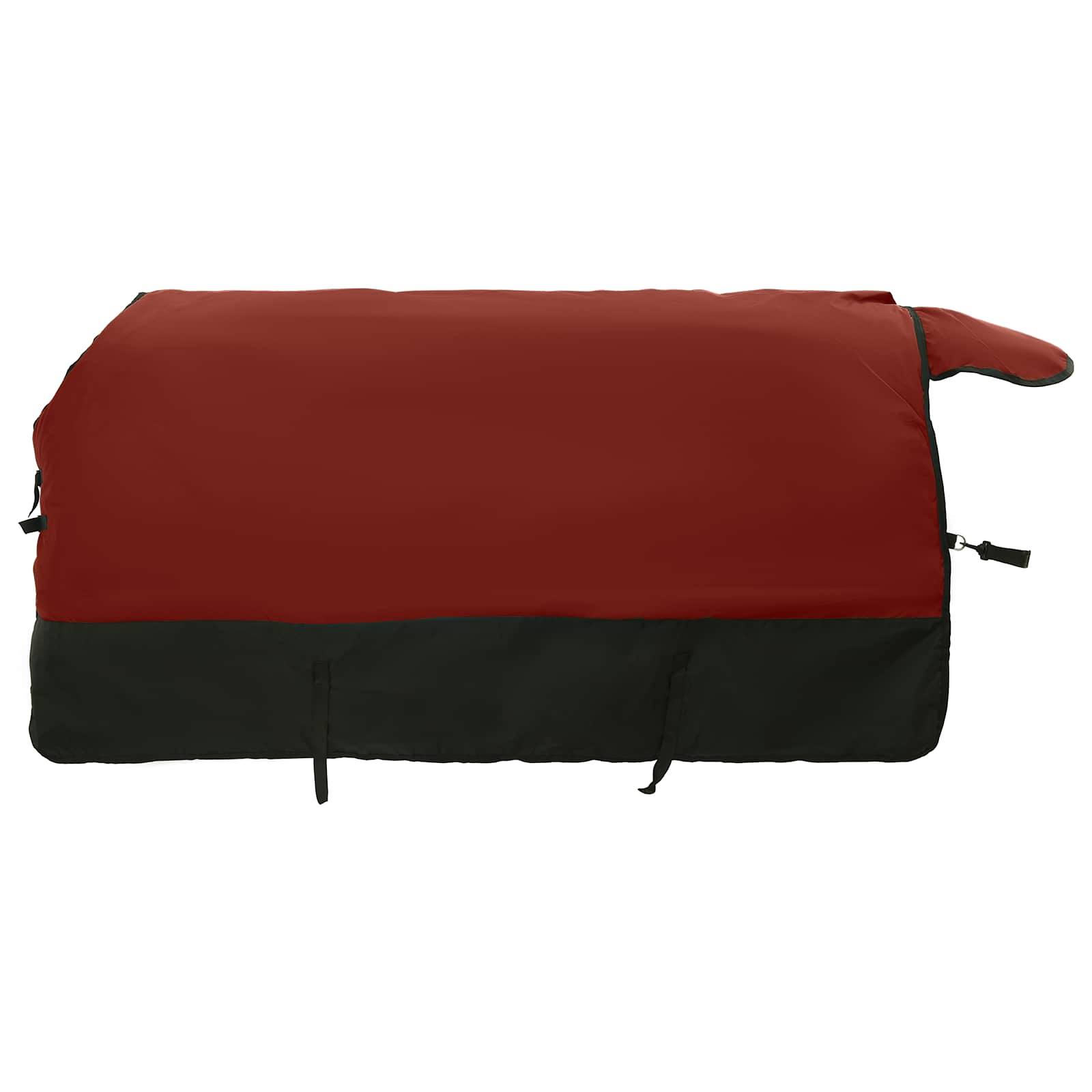 vidaXL Horse Blanket Bordeaux and Black 75 cm Polyester 2