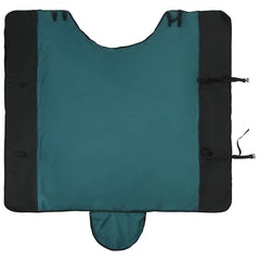 vidaXL Horse Blanket Dark Green and Black 75 cm Polyester 5