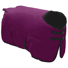 vidaXL Horse Blanket Full Purple 85 cm Polyester 3