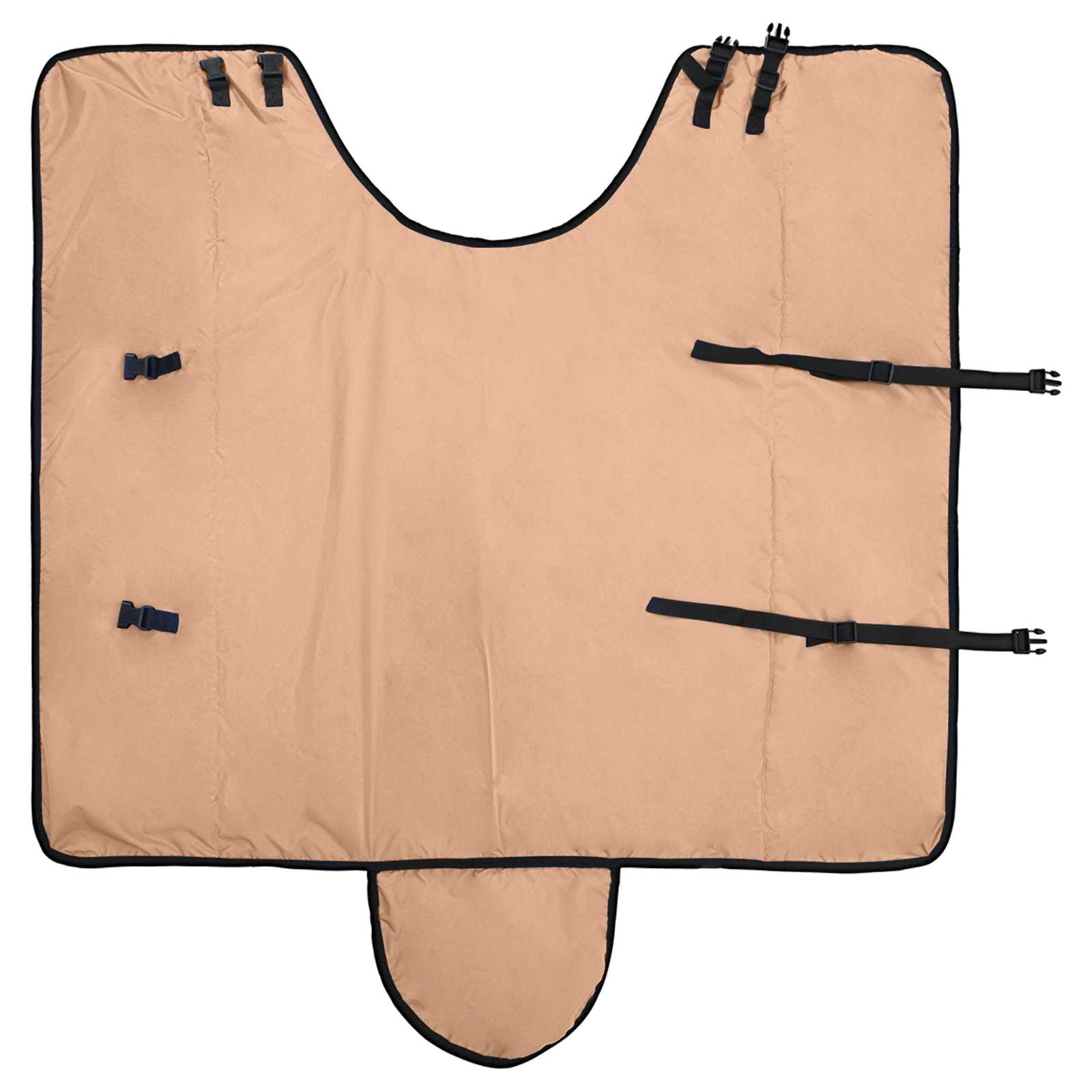vidaXL Horse Blanket Cappuccino 85 cm Polyester 5