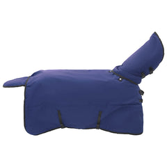 vidaXL Horse Blanket Full Navy Blue 95 cm Polyester 2
