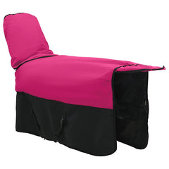 vidaXL Horse Blanket Pink and Black 165 cm Polyester 4