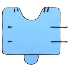 vidaXL Horse Blanket Full Aqua 115 cm Polyester Fleece 5