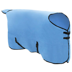 vidaXL Horse Blanket Full Aqua 125 cm Polyester Fleece 3