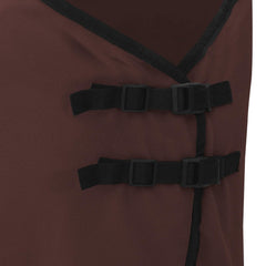 vidaXL Horse Blanket Full Dark Brown 115 cm Polyester Fleece 6