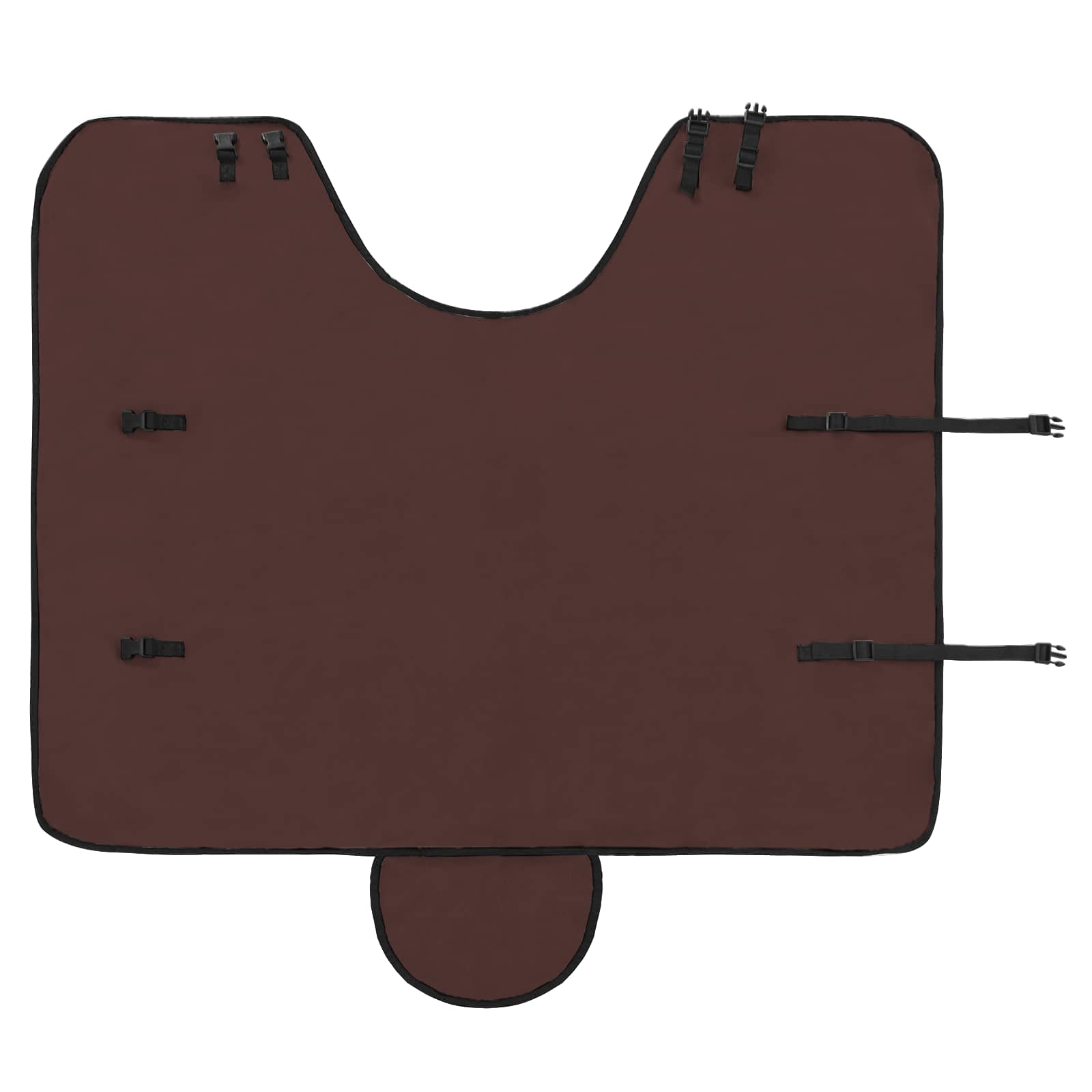 vidaXL Horse Blanket Full Dark Brown 115 cm Polyester Fleece 5