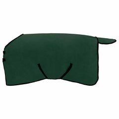 vidaXL Horse Blanket Full Dark Green 115 cm Polyester Fleece 2