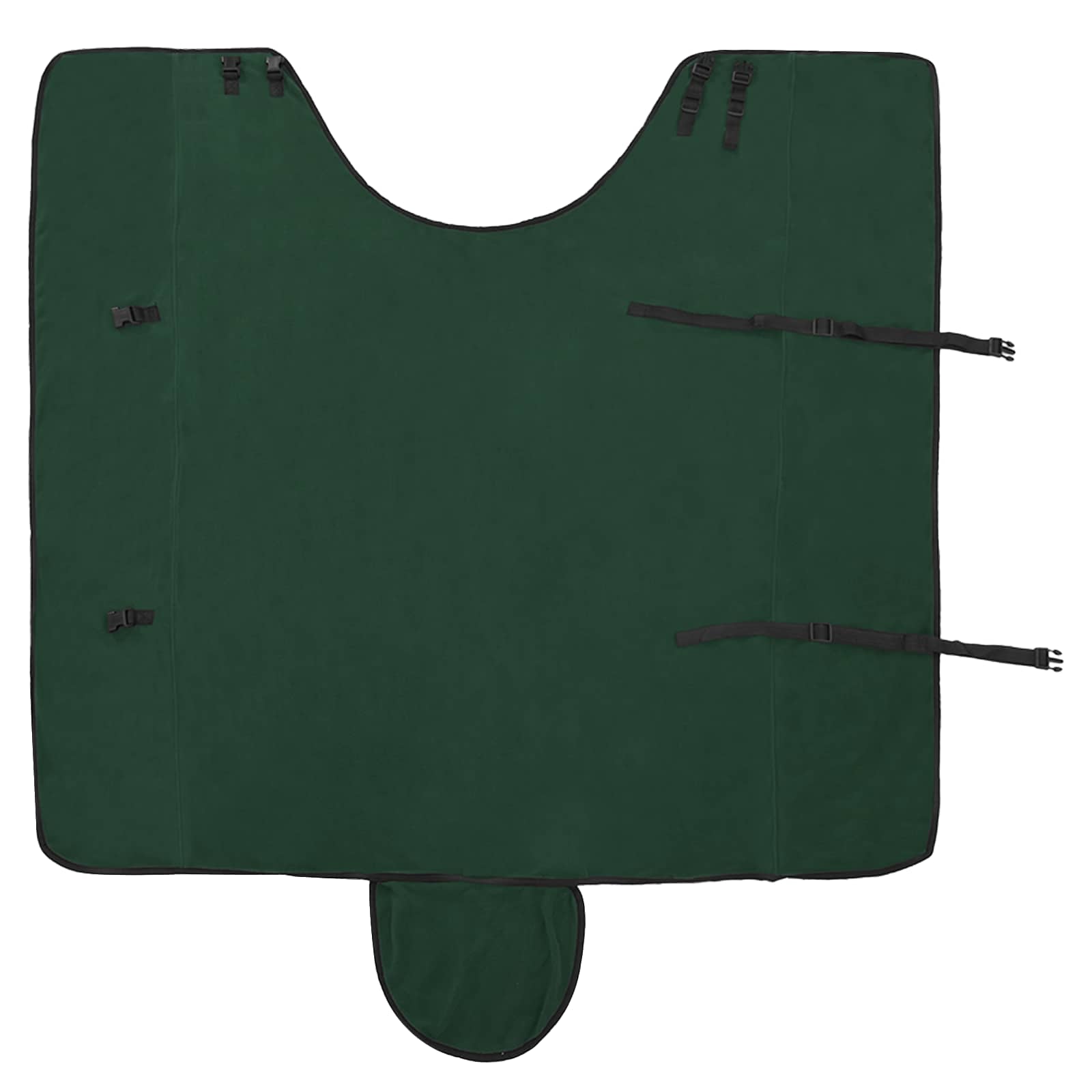 vidaXL Horse Blanket Full Dark Green 125 cm Polyester Fleece 5
