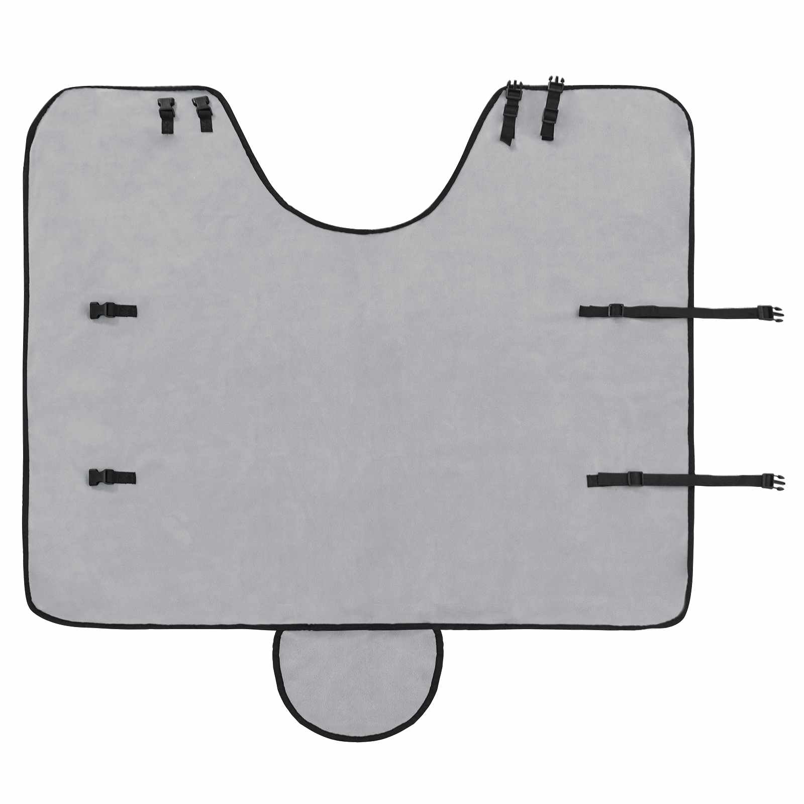 vidaXL Horse Blanket Full Light Grey and Pink 115 cm Polyester Fleece 5
