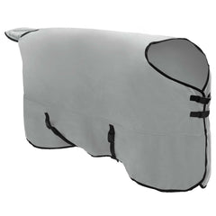 vidaXL Horse Blanket Full Light Grey and Pink 125 cm Polyester Fleece 3