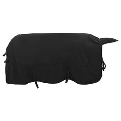 vidaXL Horse Blanket Black 125 cm Polyester Fleece 2