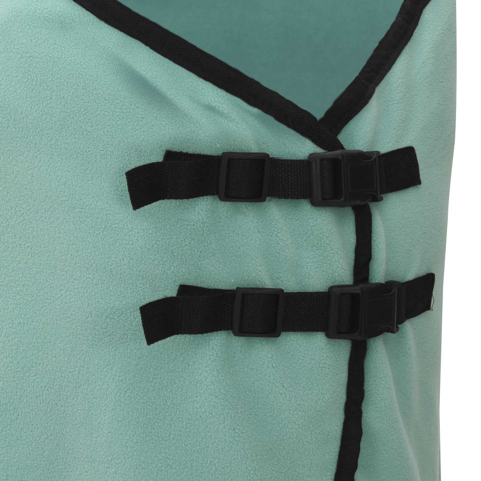 vidaXL Horse Blanket Special Green 115 cm Polyester Fleece 6