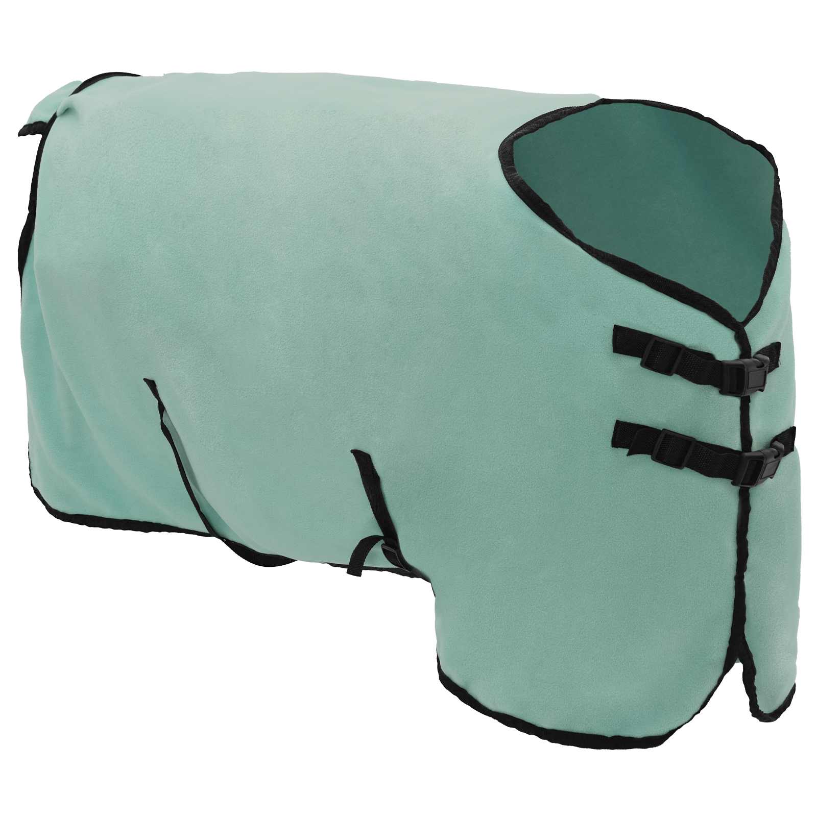 vidaXL Horse Blanket Special Green 115 cm Polyester Fleece 3
