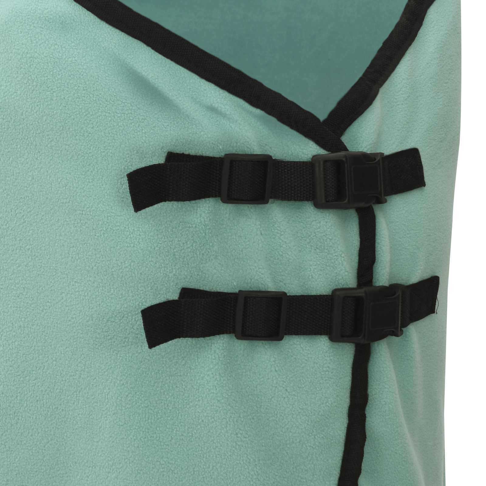 vidaXL Horse Blanket Special Green 125 cm Polyester Fleece 6