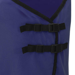 vidaXL Horse Blanket Navy Blue 115 cm Polyester Fleece 6