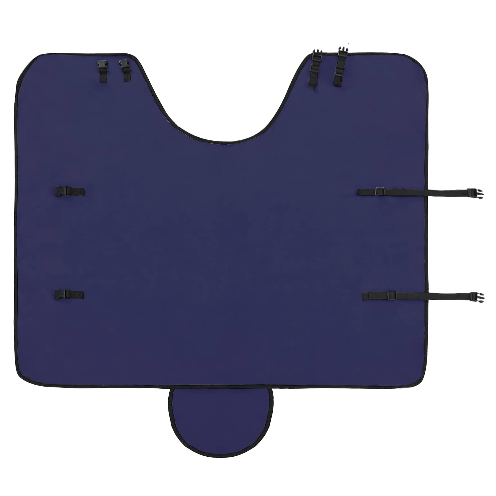 vidaXL Horse Blanket Navy Blue 115 cm Polyester Fleece 5