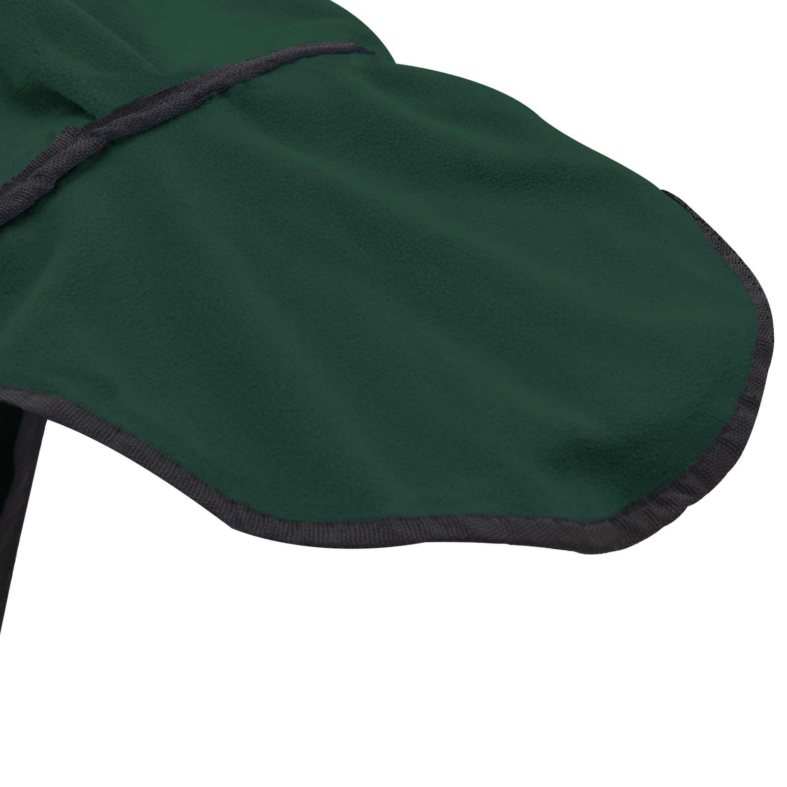 vidaXL Horse Blanket Full Dark Green 125 cm Polyester Fleece 6