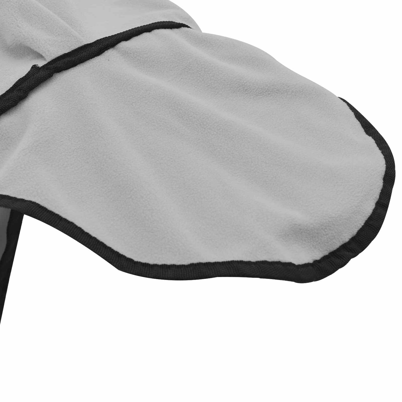 vidaXL Horse Blanket Full Light Grey and Pink 105 cm Polyester Fleece 6