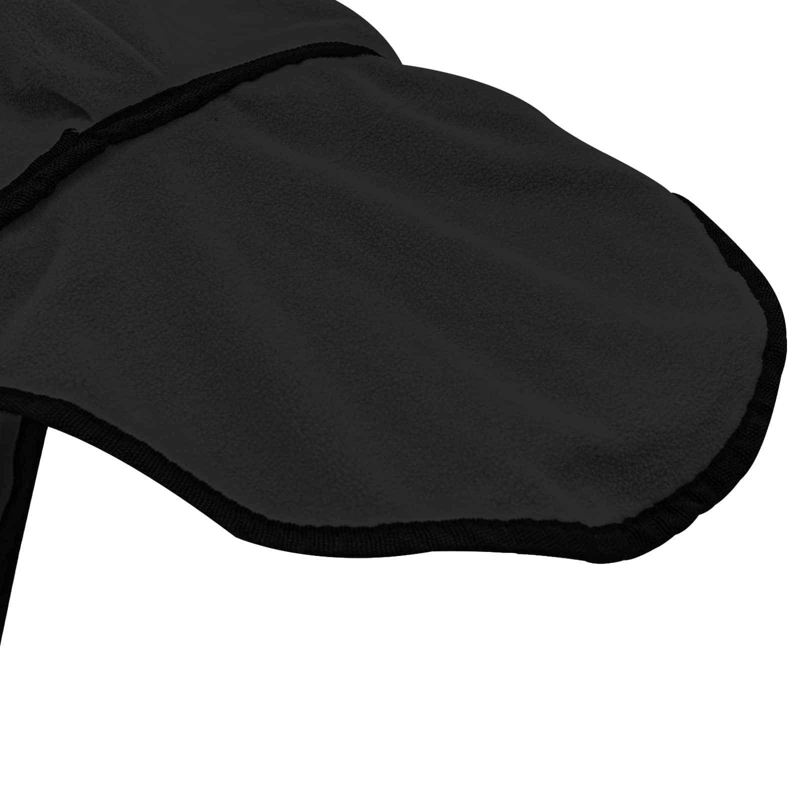 vidaXL Horse Blanket Black 105 cm Polyester Fleece 6
