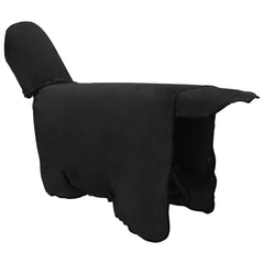 vidaXL Horse Blanket Black 105 cm Polyester Fleece 4