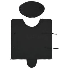 vidaXL Horse Blanket Black 105 cm Polyester Fleece 5