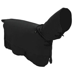 vidaXL Horse Blanket Black 125 cm Polyester Fleece 3