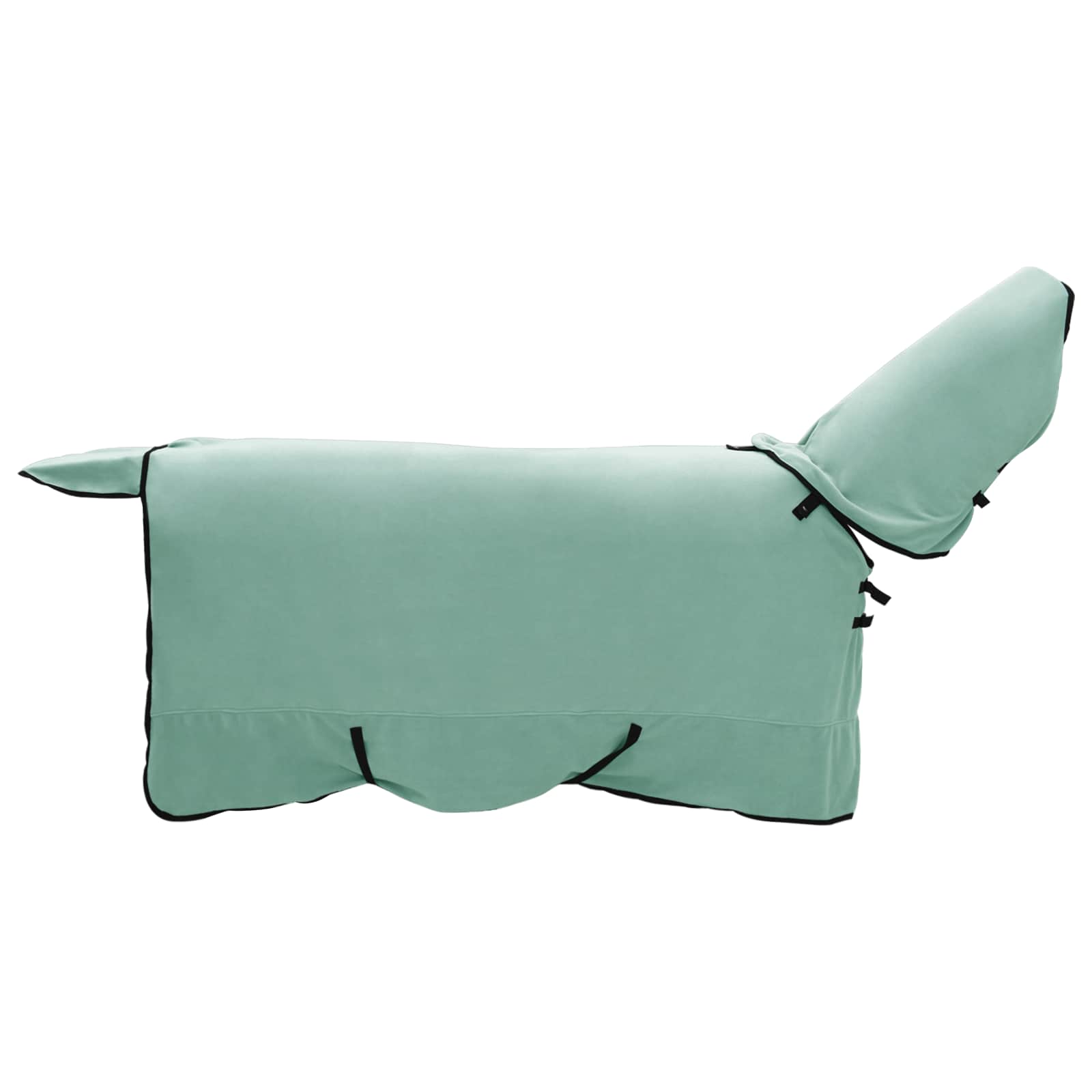 vidaXL Horse Blanket Special Green 125 cm Polyester Fleece 2