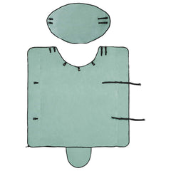 vidaXL Horse Blanket Special Green 125 cm Polyester Fleece 5