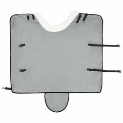 vidaXL Horse Blanket Full Light Grey 95 cm Polar fleece 5
